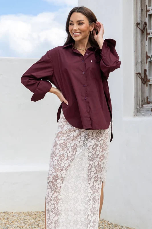 PEACH AND PARLA VOSS SHIRT