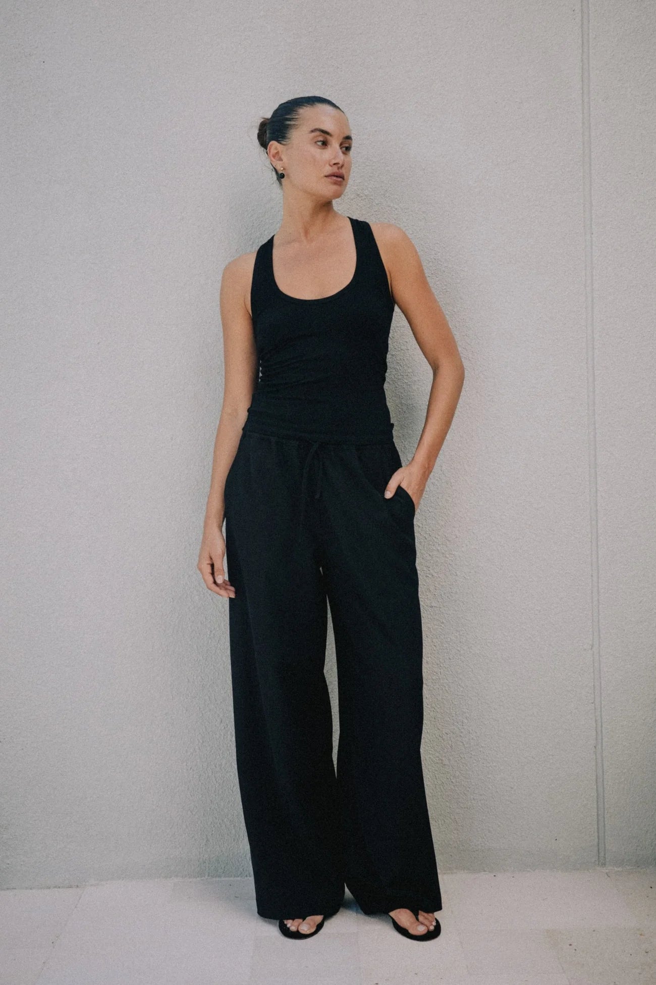 RAEF THE LABEL VALERIE RIBBED TANK