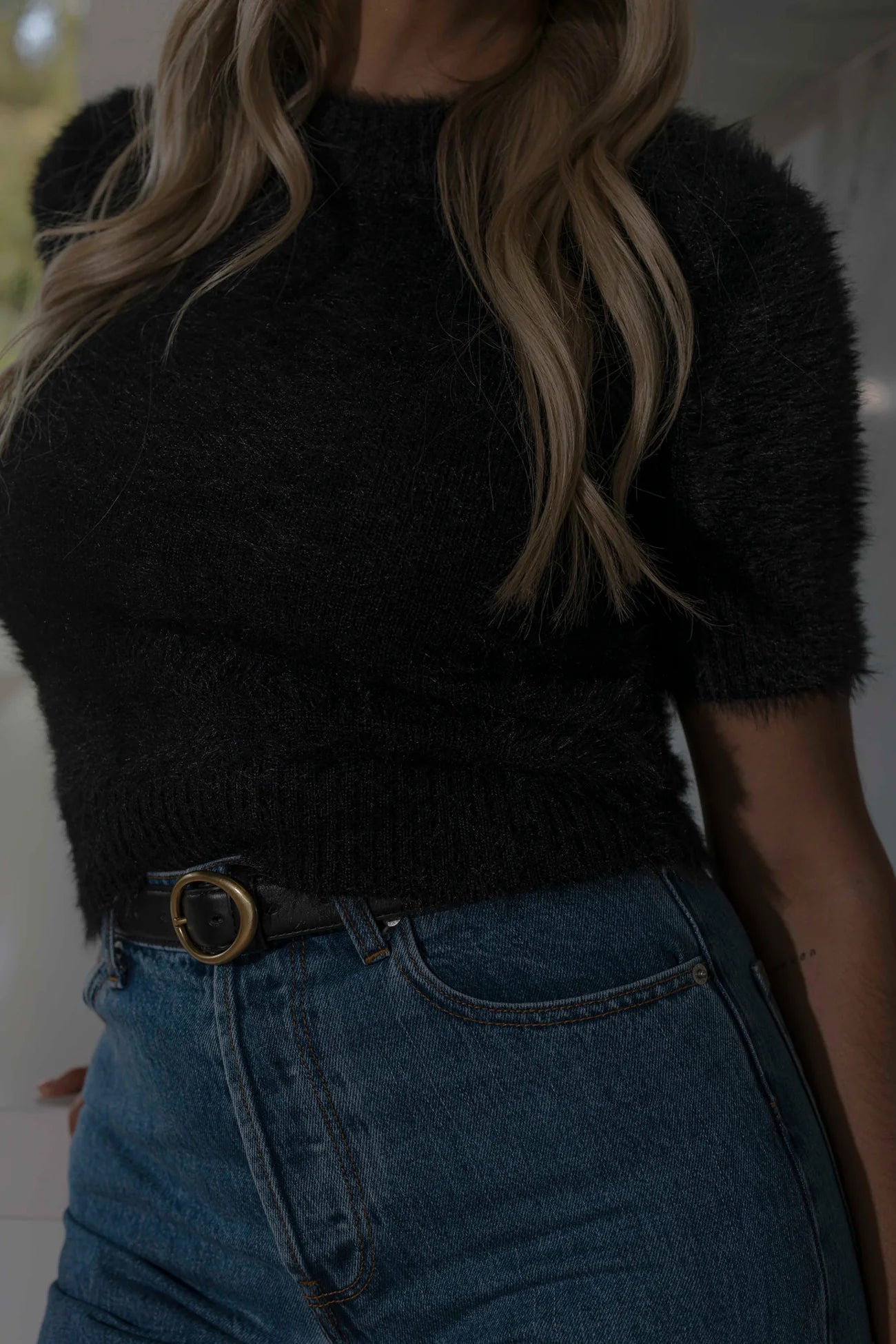 RAEF THE LABEL AMIE SHAGGY KNIT