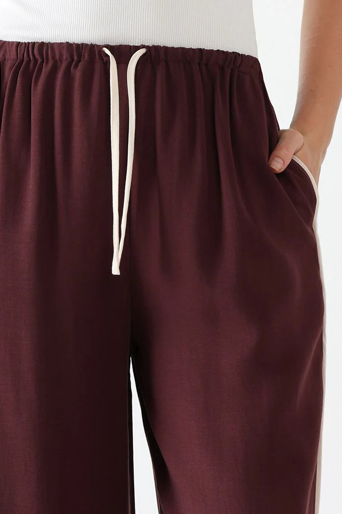 GINNY PANT PLUM