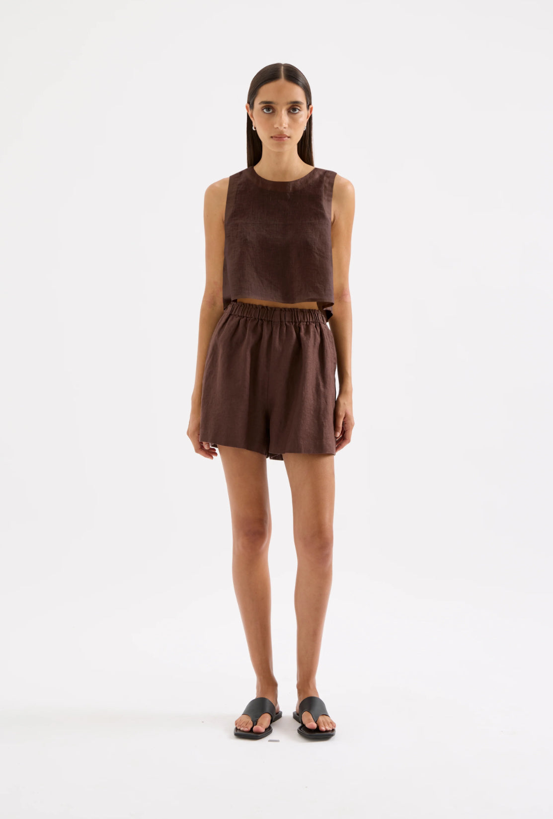 NUDE LUCY SIAN LINEN TOP
