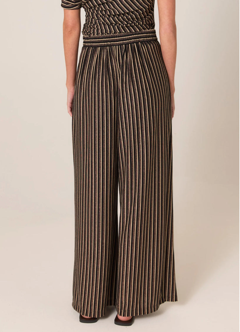 FATE & BECKER EVERLYN METALLIC JERSEY PANT