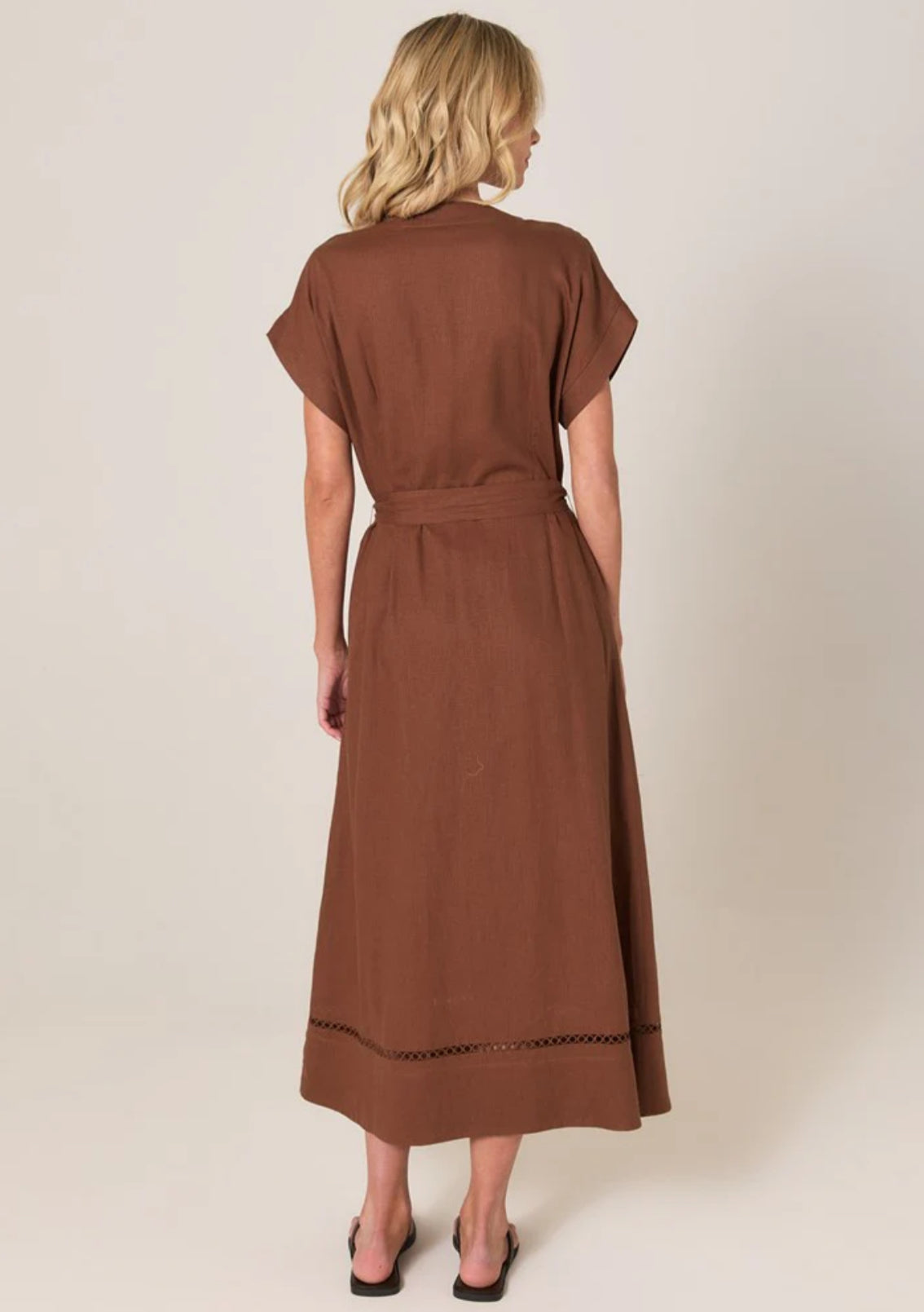 FATE & BECKER AVEN EMBROIDERED DRESS