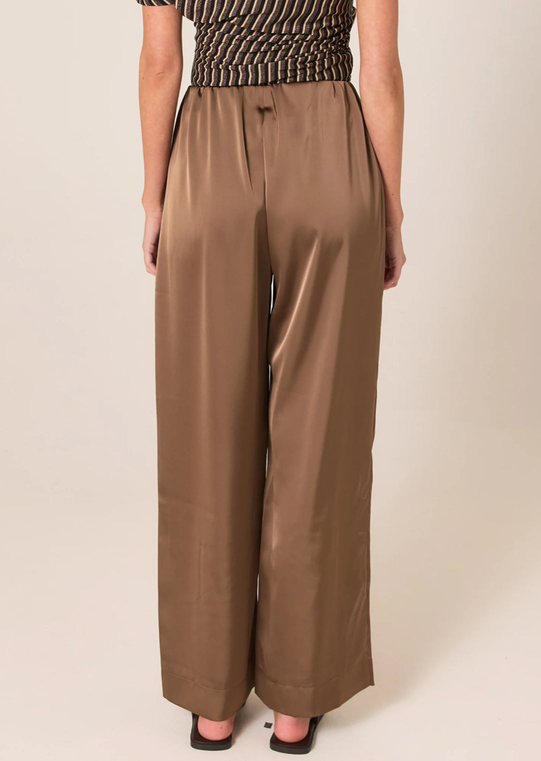 FATE & BECKER DAHLIA SATIN PANTS
