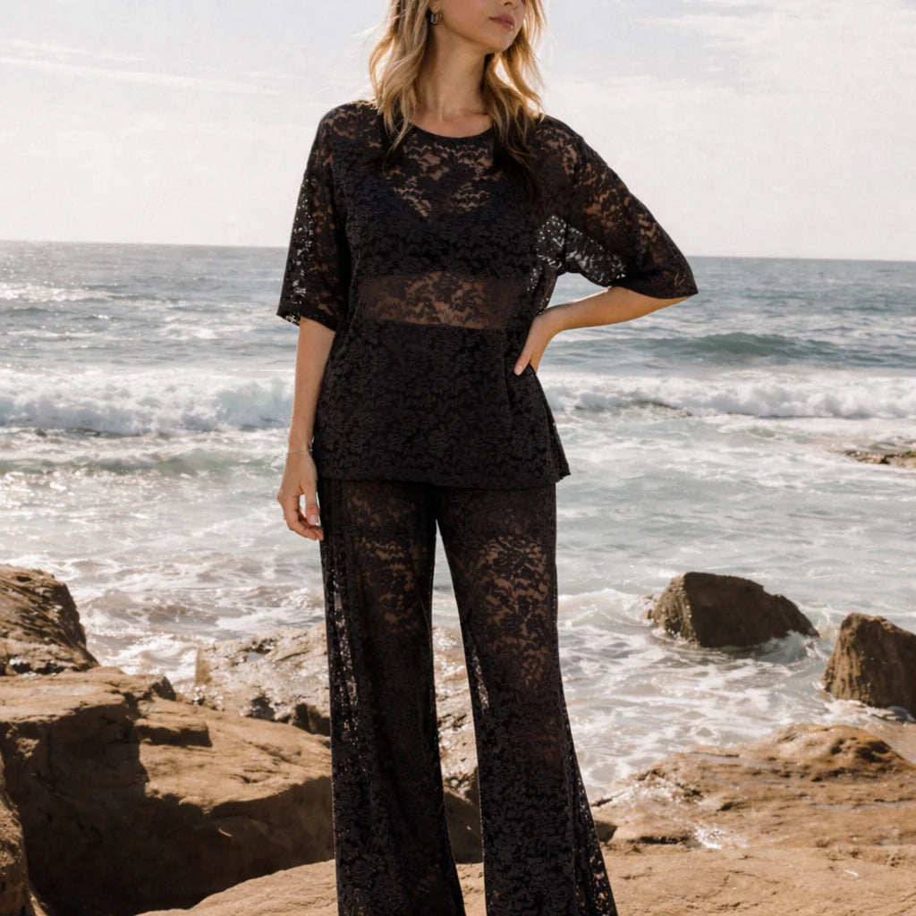 DESI LACE PANTS