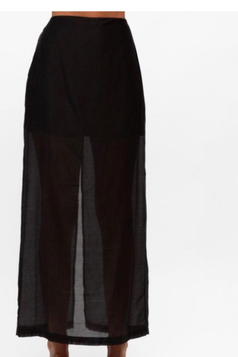 CARTIA SHEER SKIRT