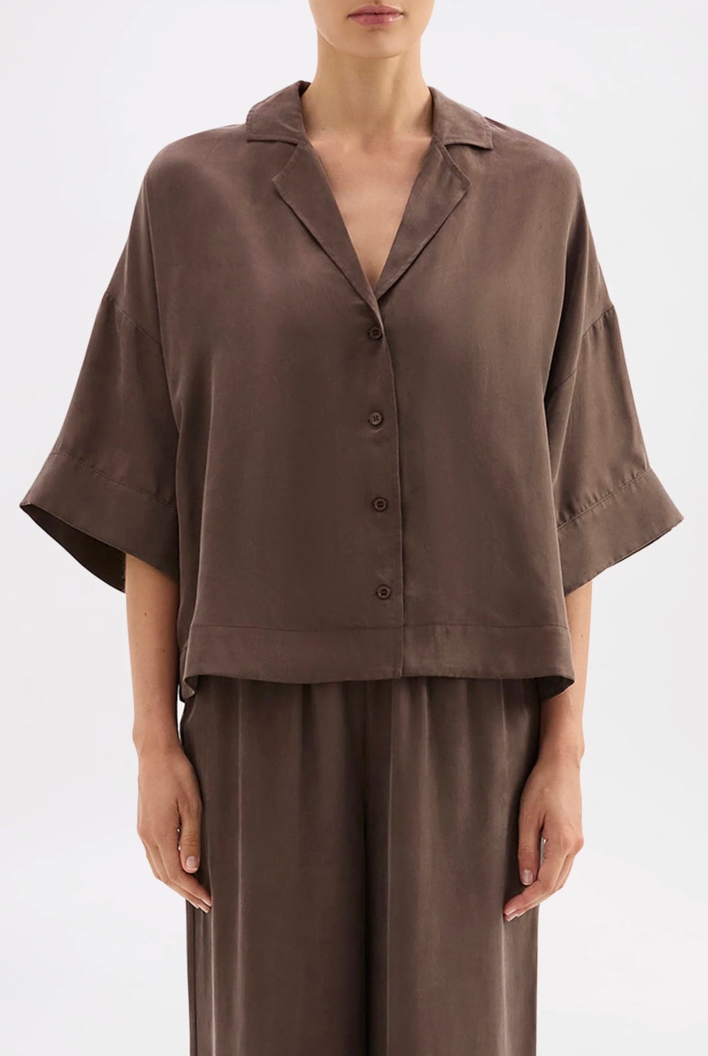 NUDE LUCY RIKA CUPRO SHIRT