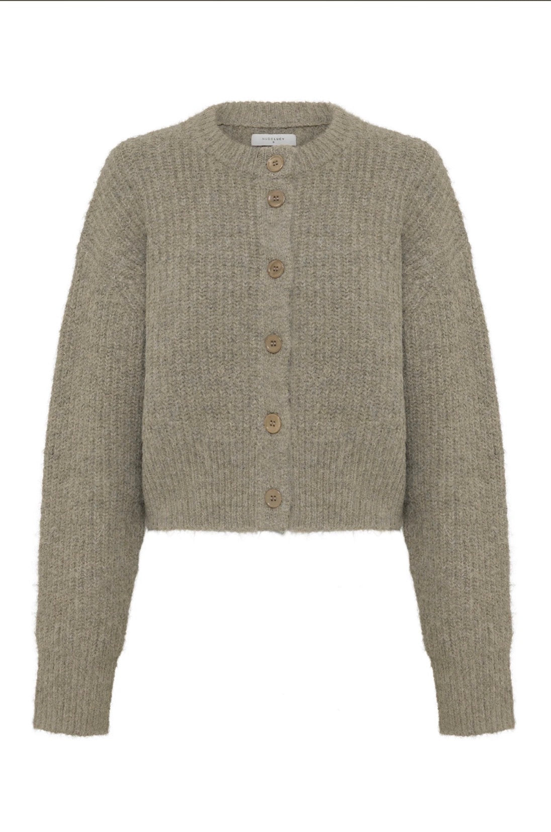NUDE LUCY NIXON CROPPED CARDIGAN