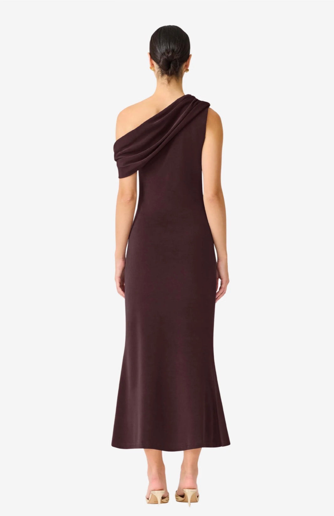 ELLIATT SIMONE ONE SHOULDER MAXI DRESS