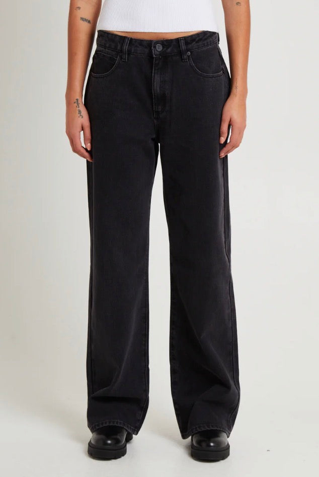A BRAND MID BAGGY BLACK