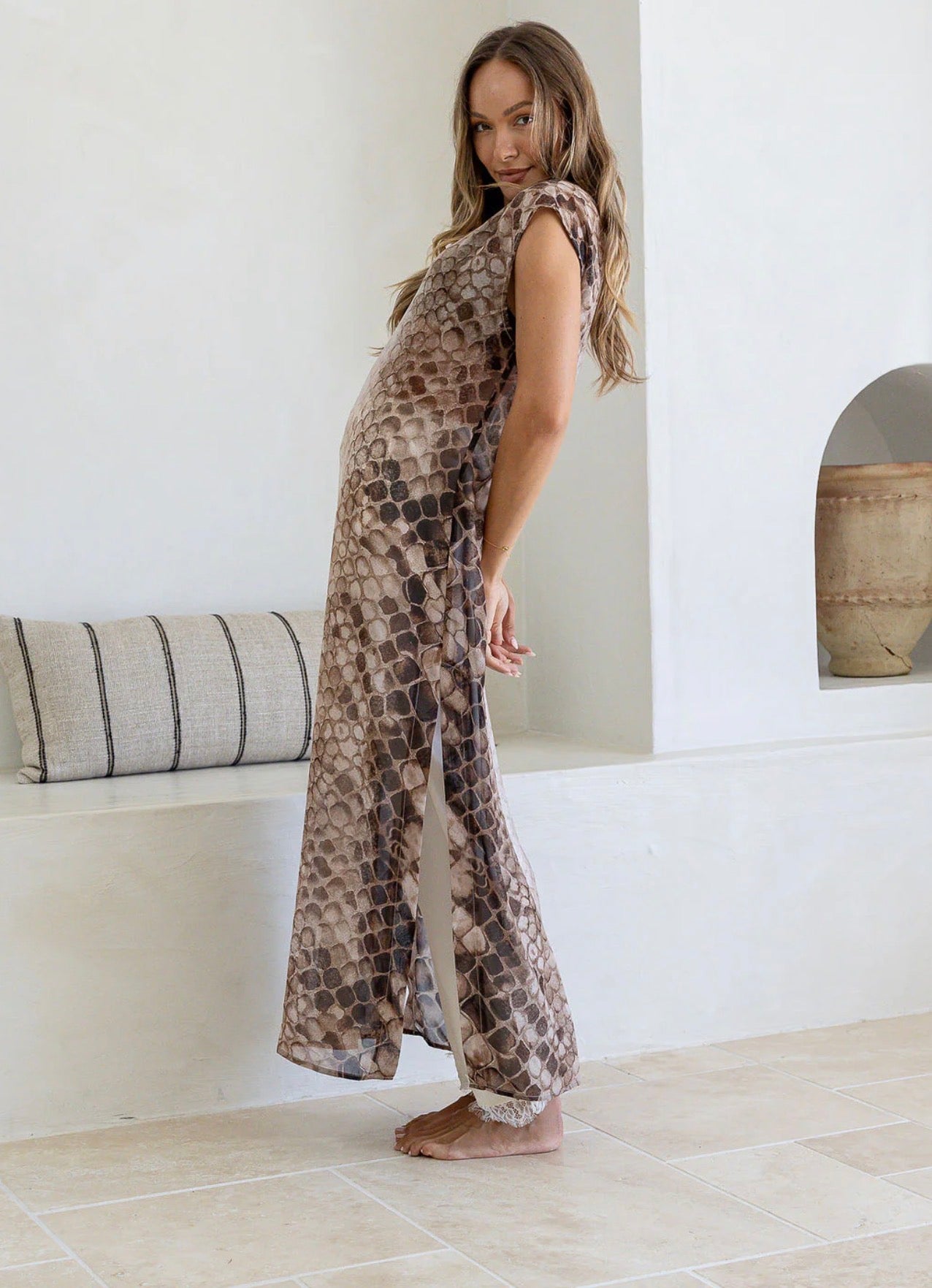 OPHIDIAN MUSE LONG LINE TOP