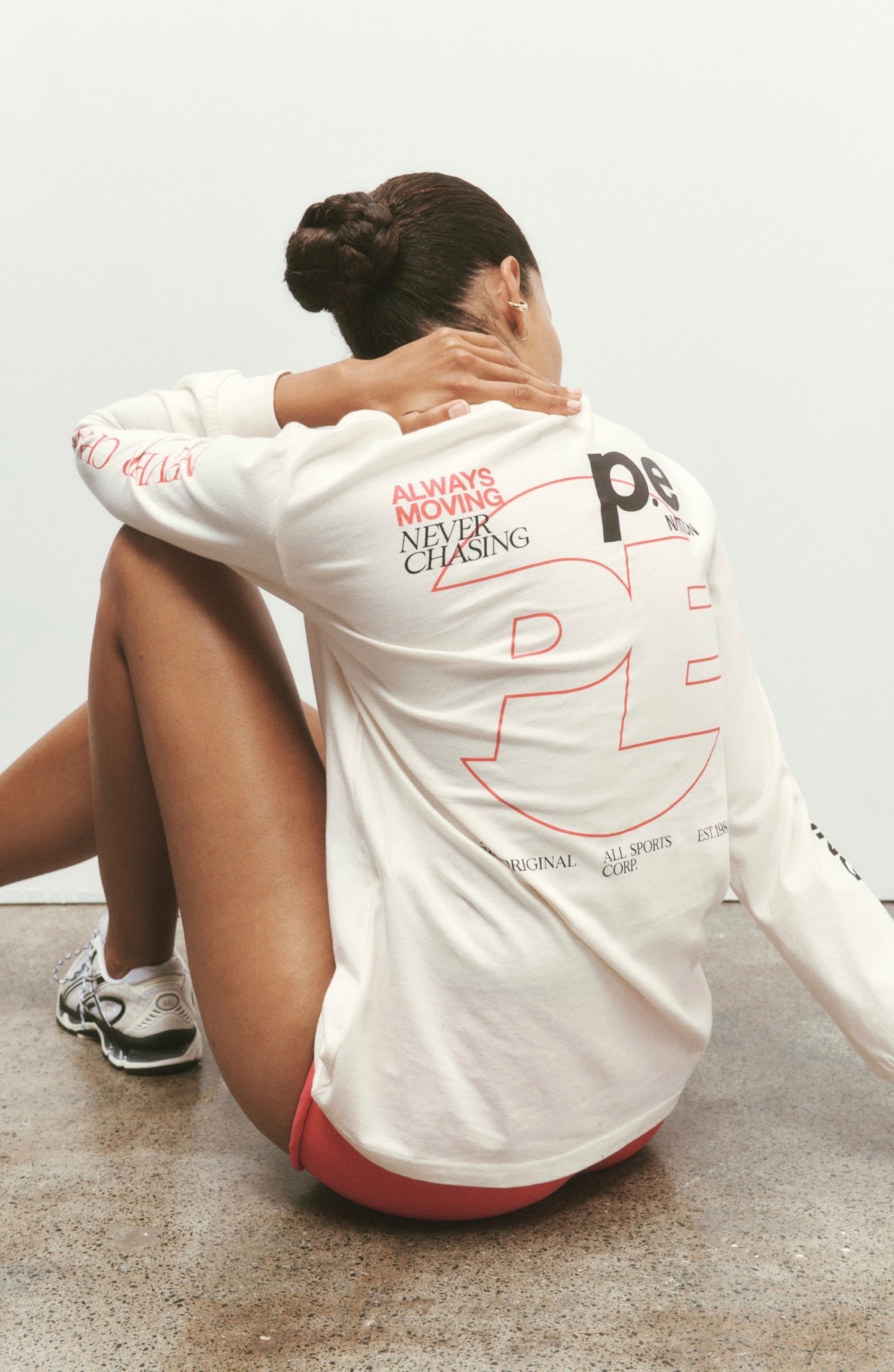 P.E NATION VOLTAGE LONG SLEEVE TEE