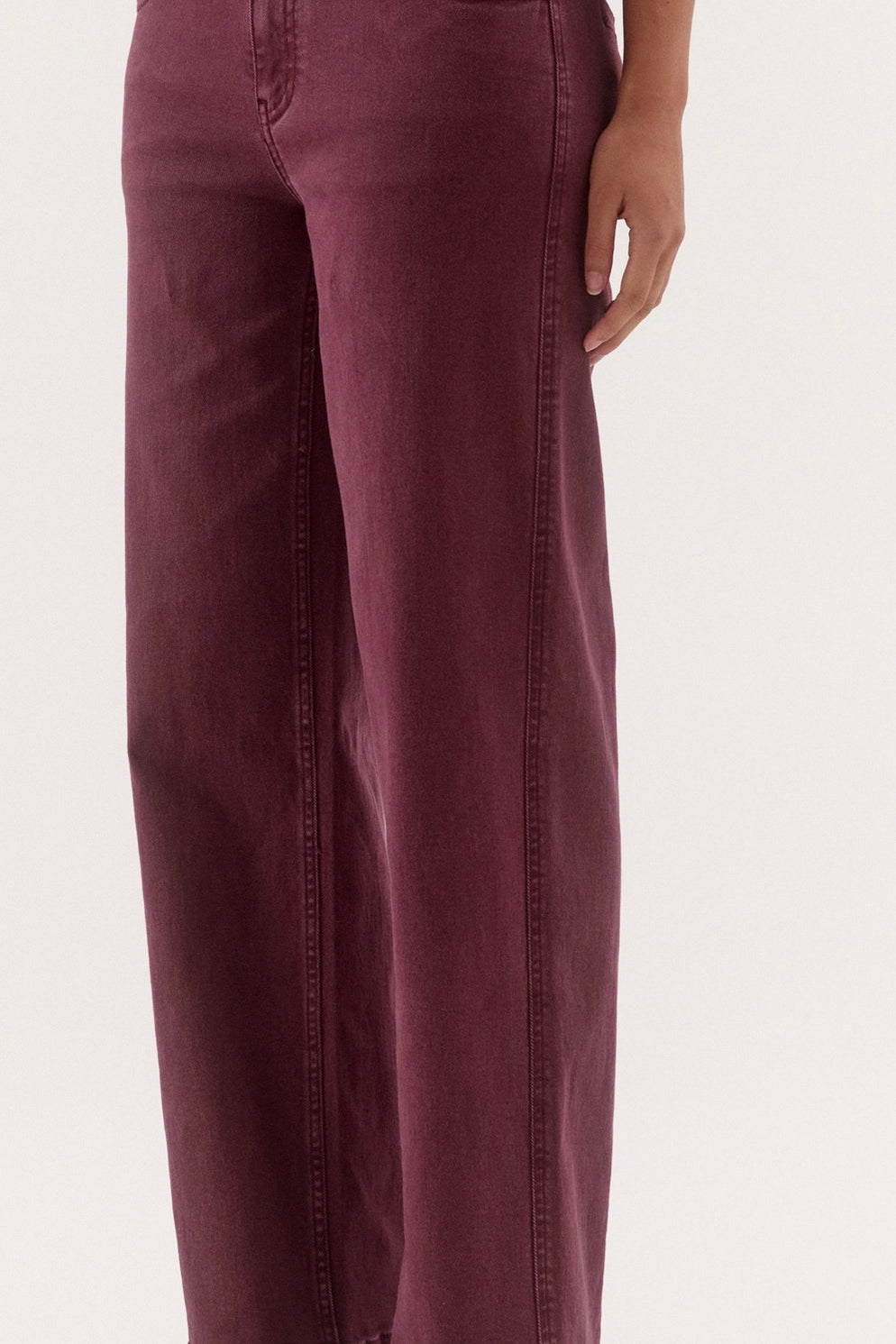 SOVERE BLAINE DENIM JEANS VINO