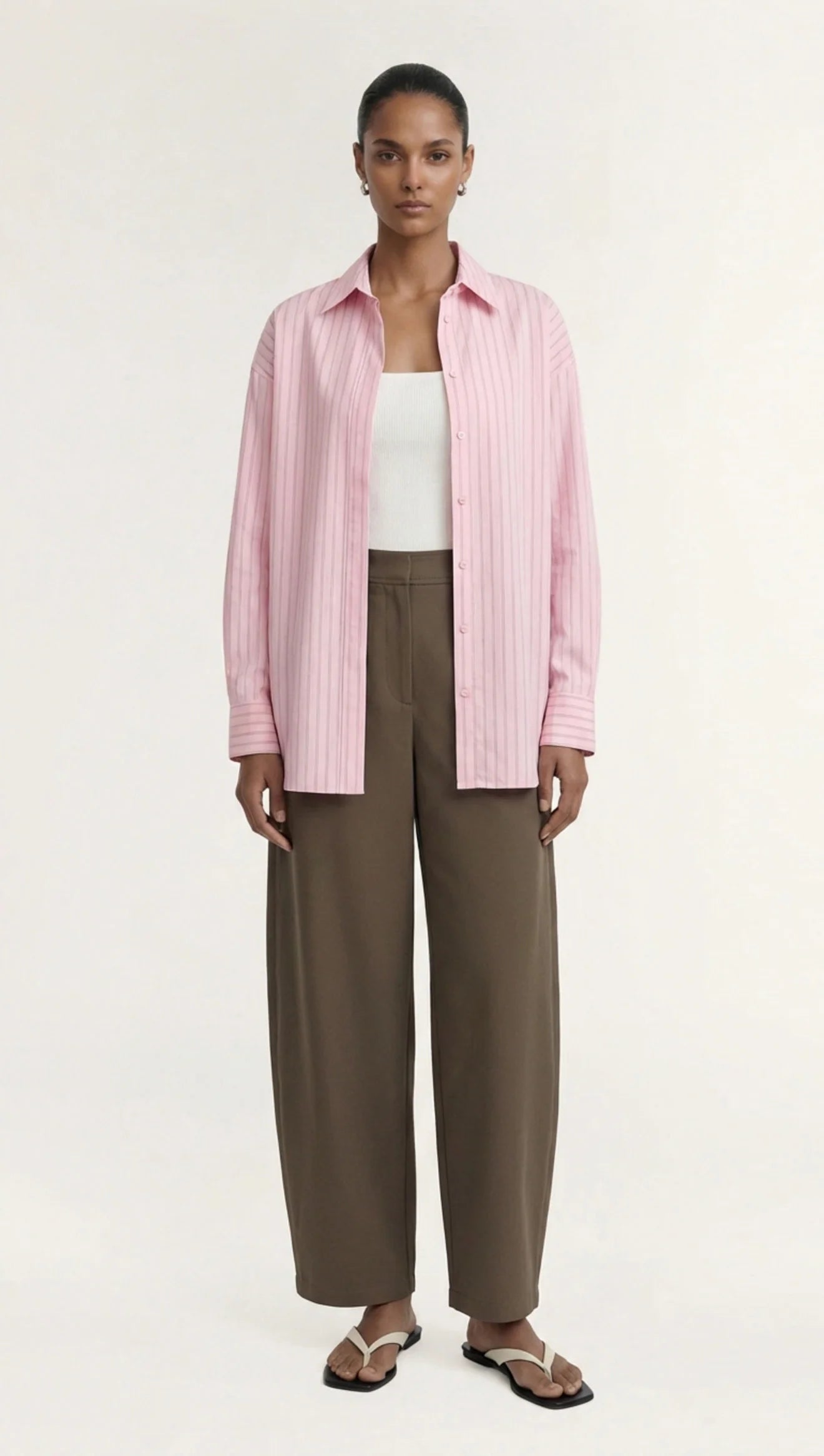 STAPLE ALTO BARREL LEG PANTS
