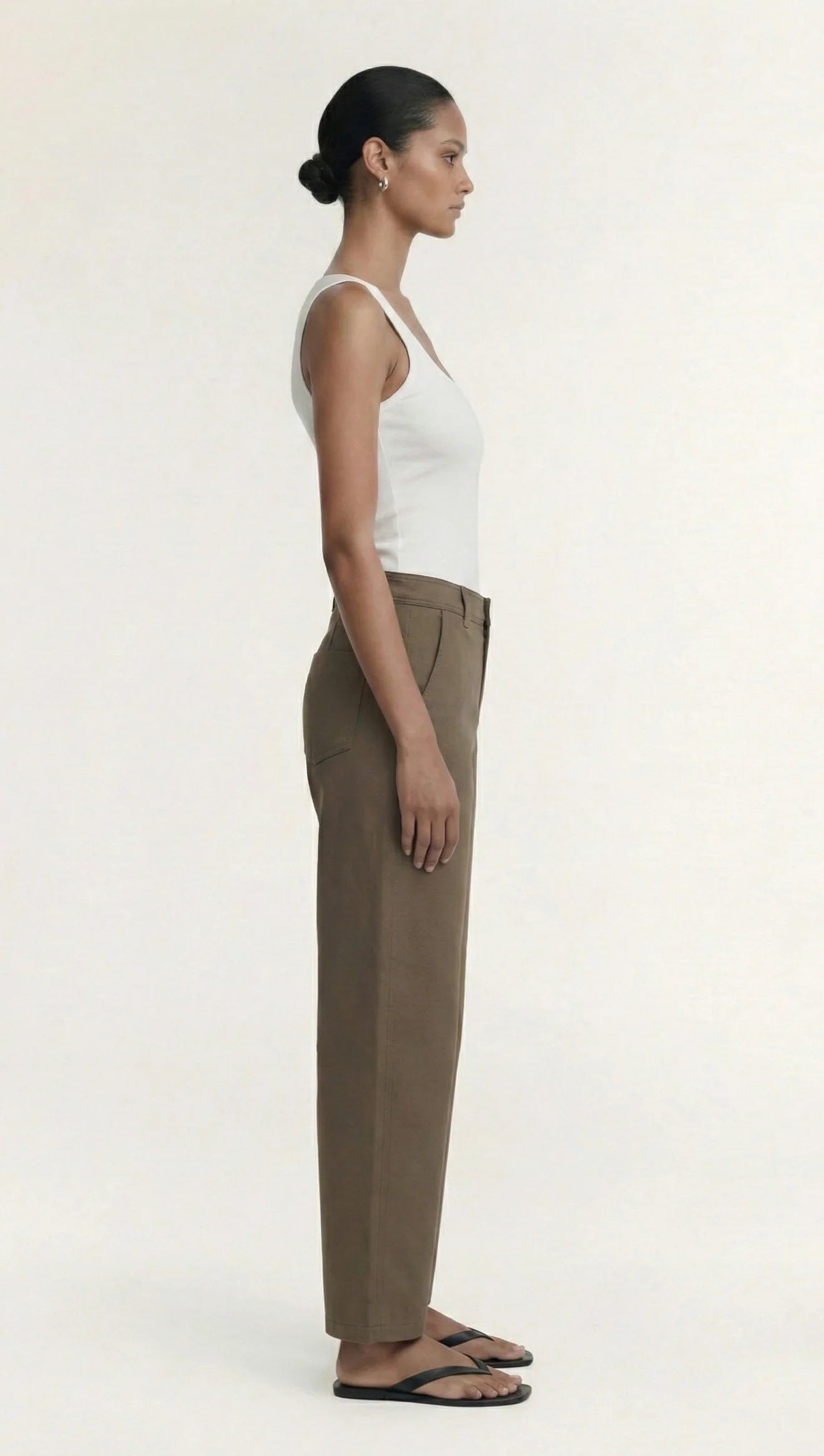 STAPLE ALTO BARREL LEG PANTS
