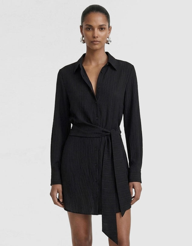 STAPLE SEREN MINI SHIRT DRESS