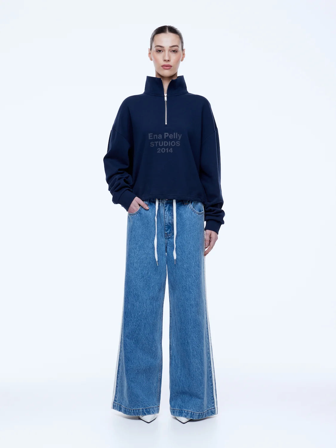 ENA PELLY KENZIE 1/4 ZIP JUMPER