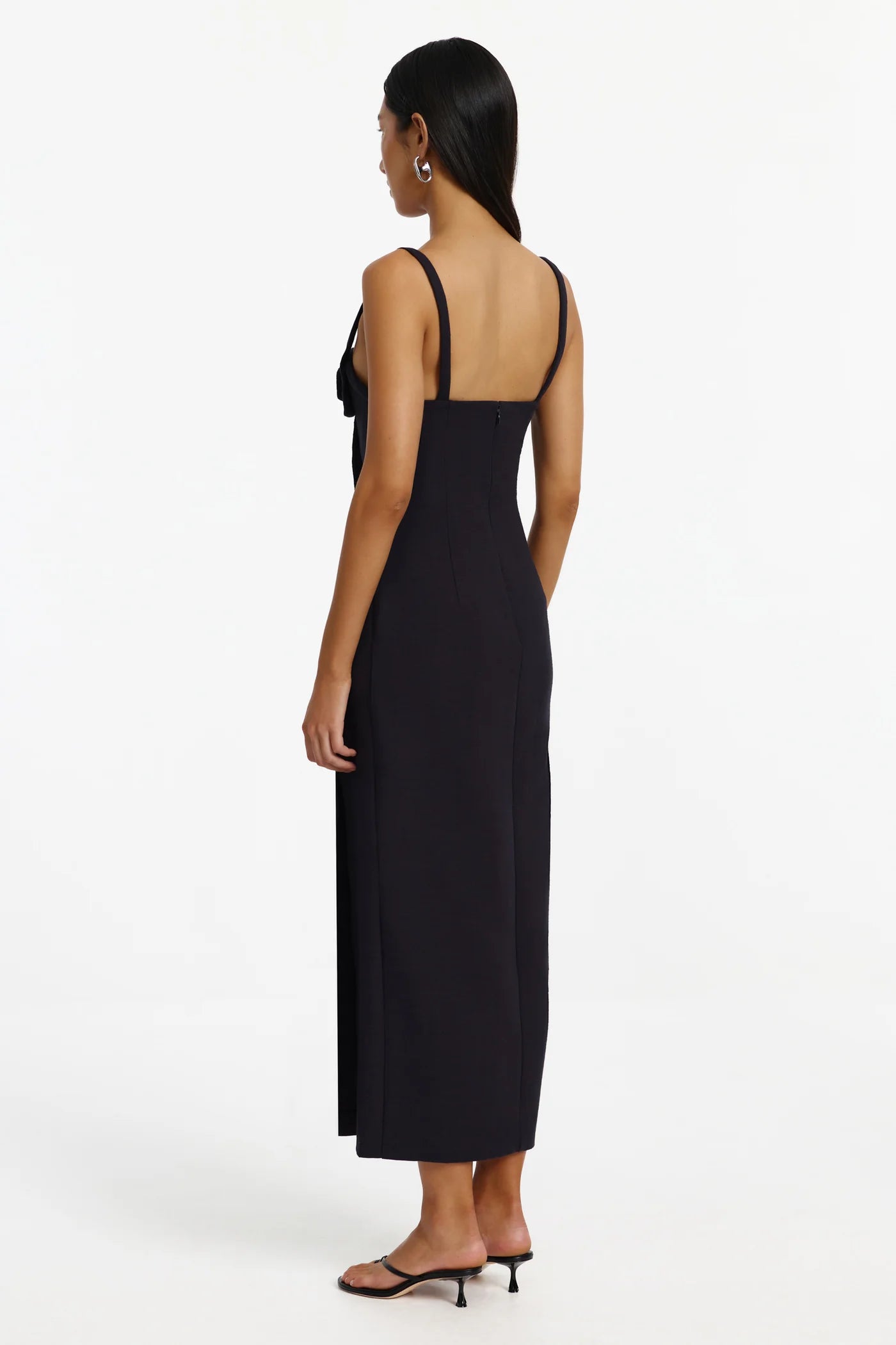 VANESA SCULPTED BUSTIER MAXI DRESS