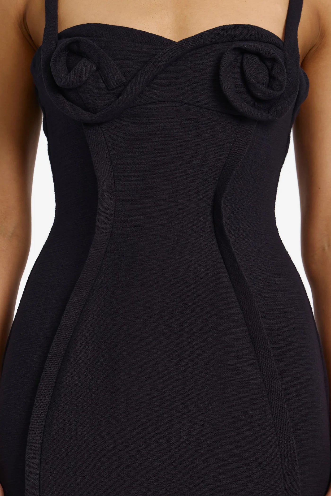 VANESA SCULPTED BUSTIER MAXI DRESS