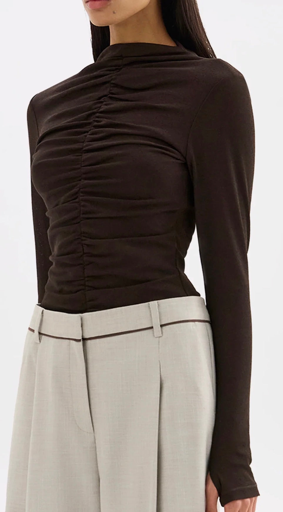 NUDE LUCY MARTI MESH TOP