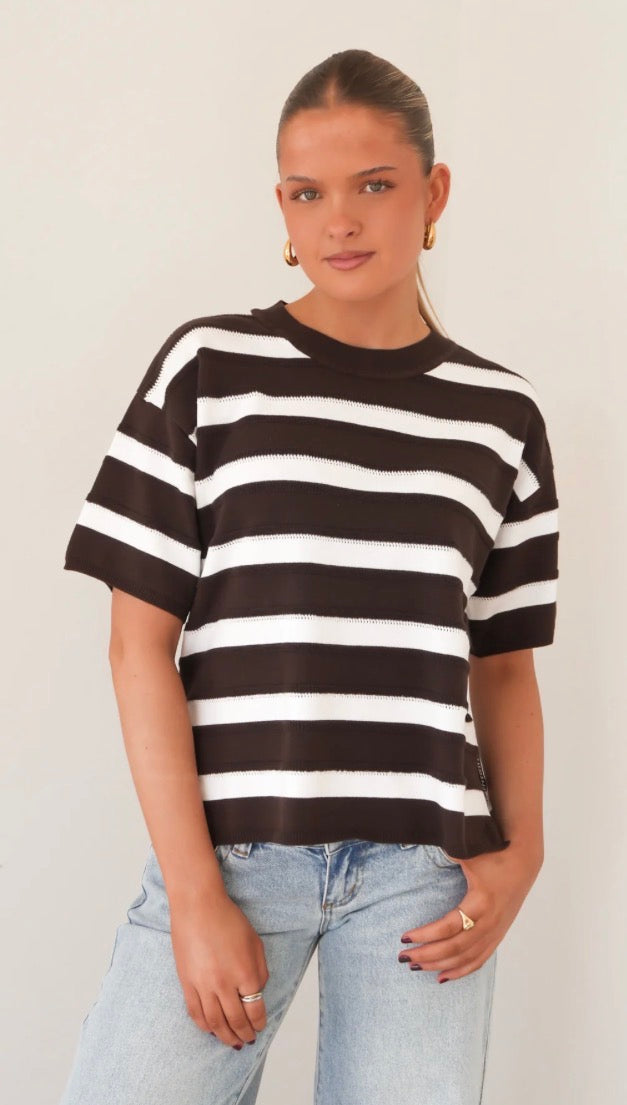 LIBBY STRIPE TUNIC