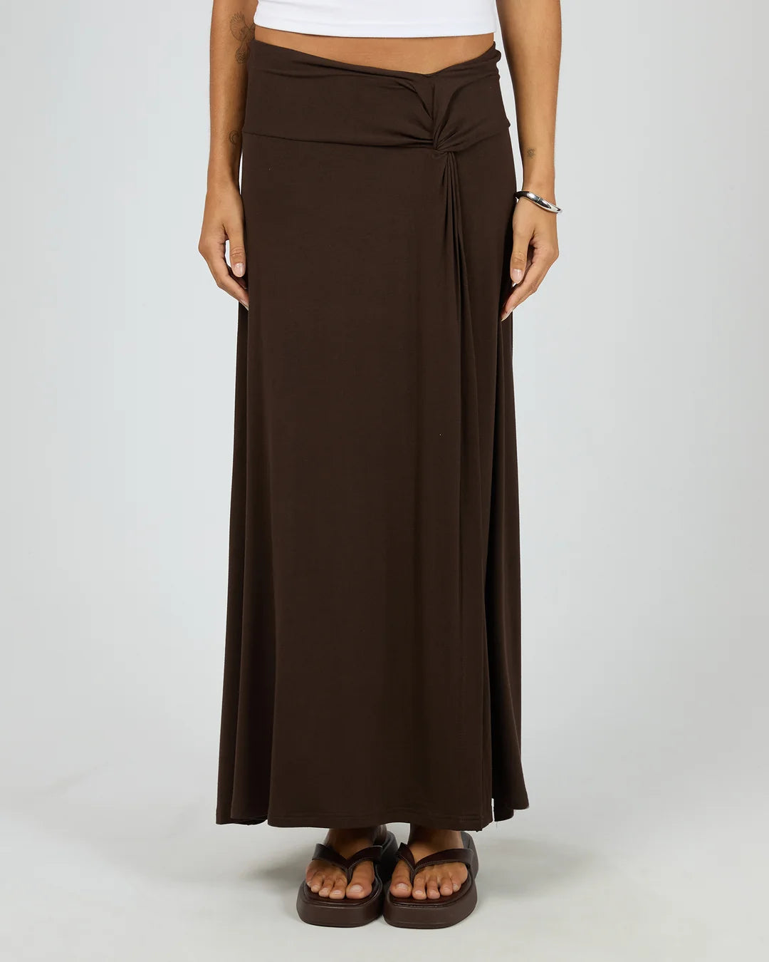 TWIST DETAIL SKIRT