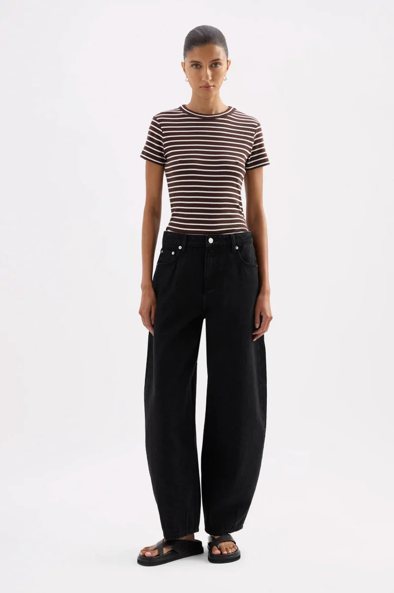 NUDE LUCY BABY ORGANIC STRIPE TEE