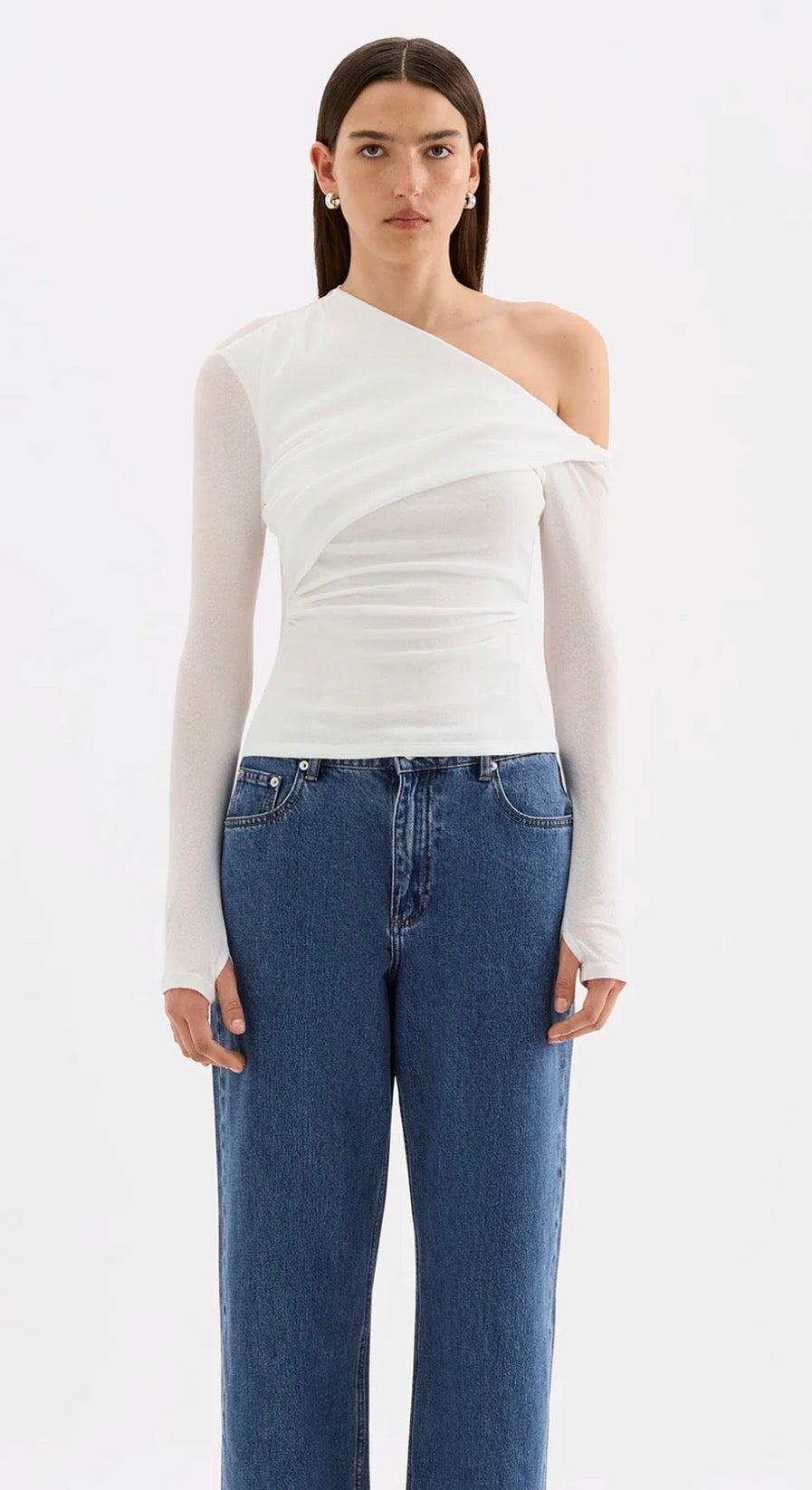 NUDE LUCY PIPER MESH TOP