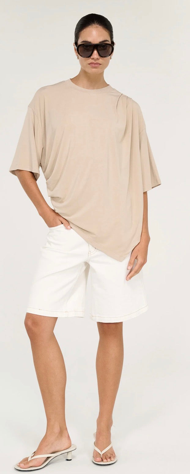 STAPLE ZELLE DRAPED OVERSIZE