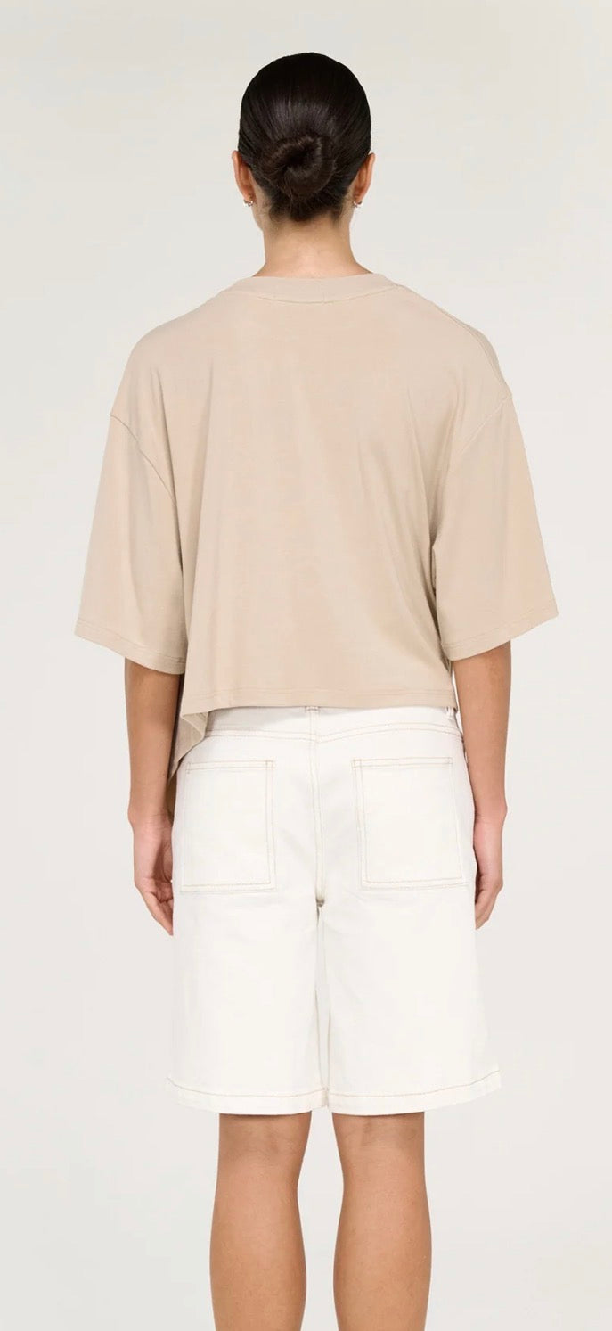 STAPLE NYRA DENIM SHORTS