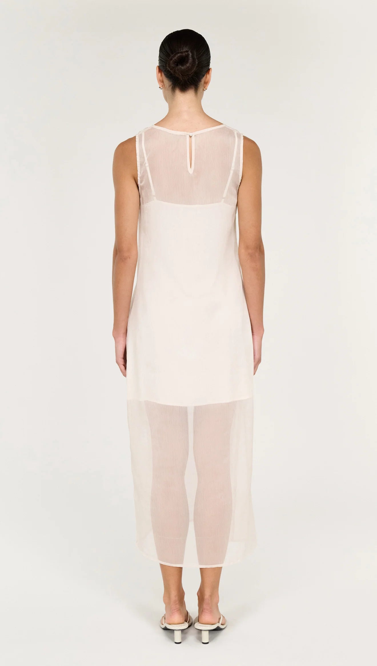 ARIA SHEER LAYERED DRESS