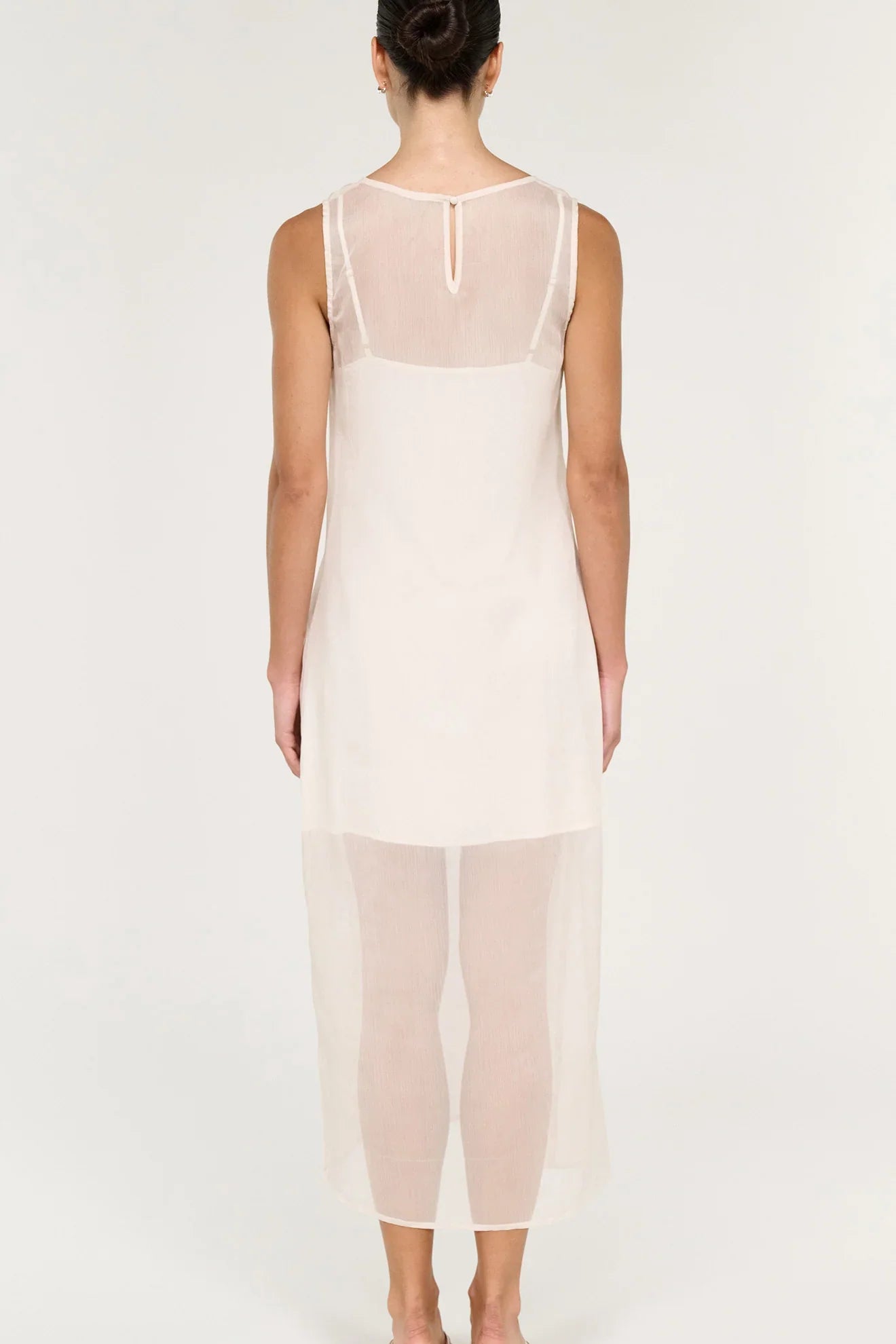 ARIA SHEER LAYERED DRESS