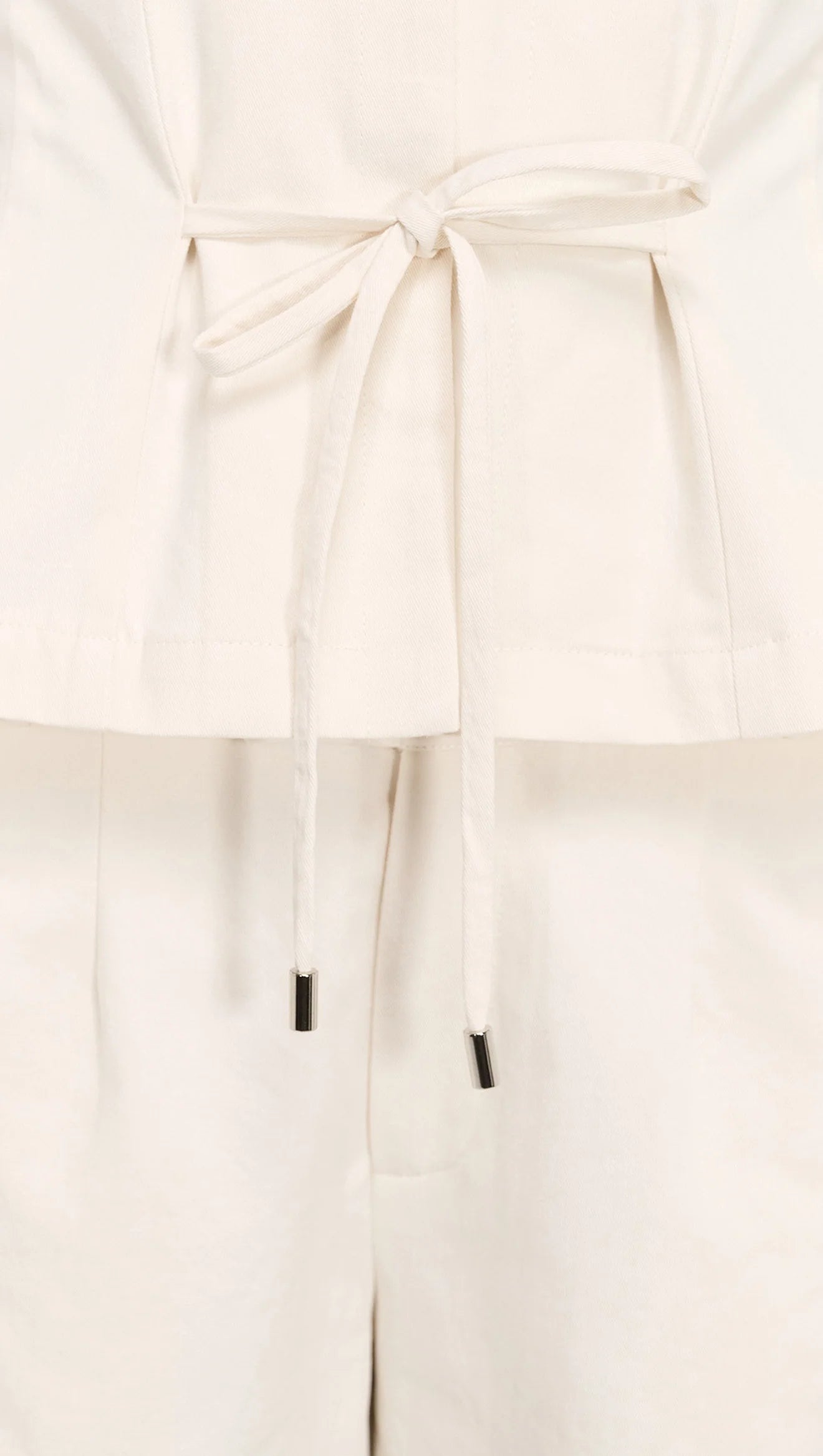 STAPLE ROSELLE TIE FRONT TOP