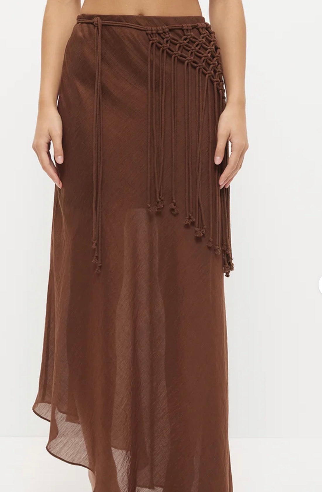 MON RENN ILLUME SKIRT NUTMEG