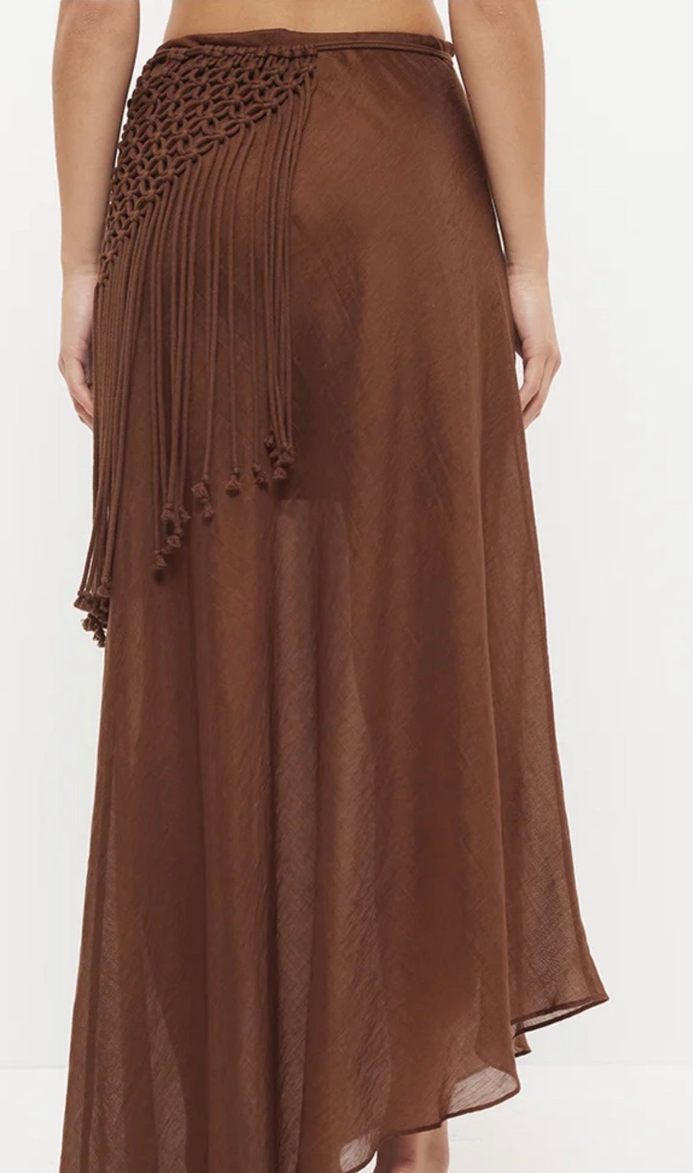 MON RENN ILLUME SKIRT NUTMEG