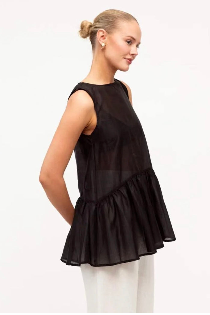 PARIS PEPLUM TOP
