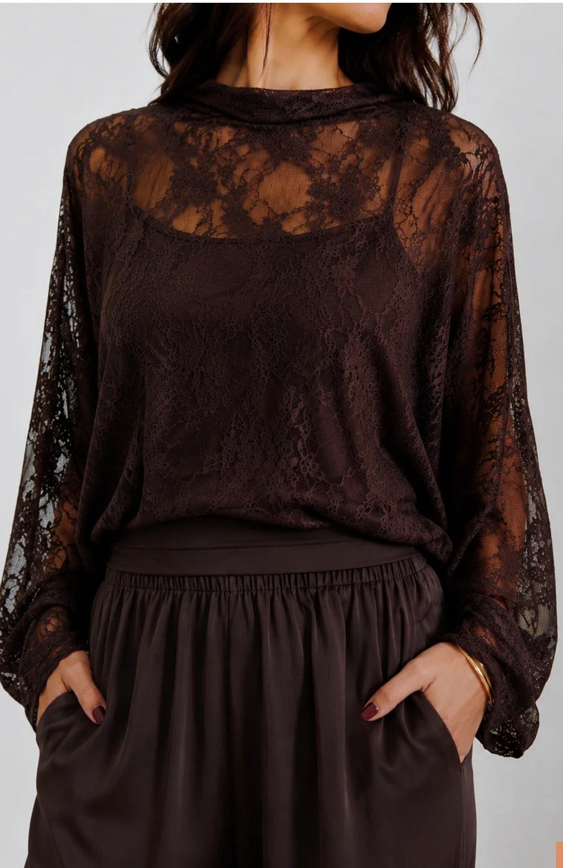 JATEA REC LACE TOP