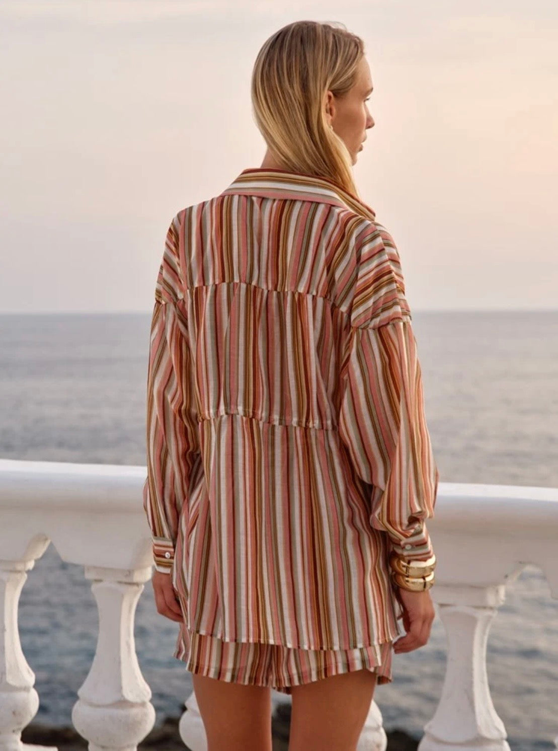 LUCETTE SANDBAR STRIPE SHIRT