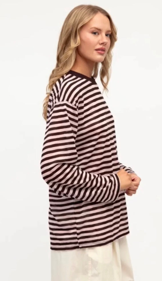 MADDY LONG SLEEVE BOXY TEE