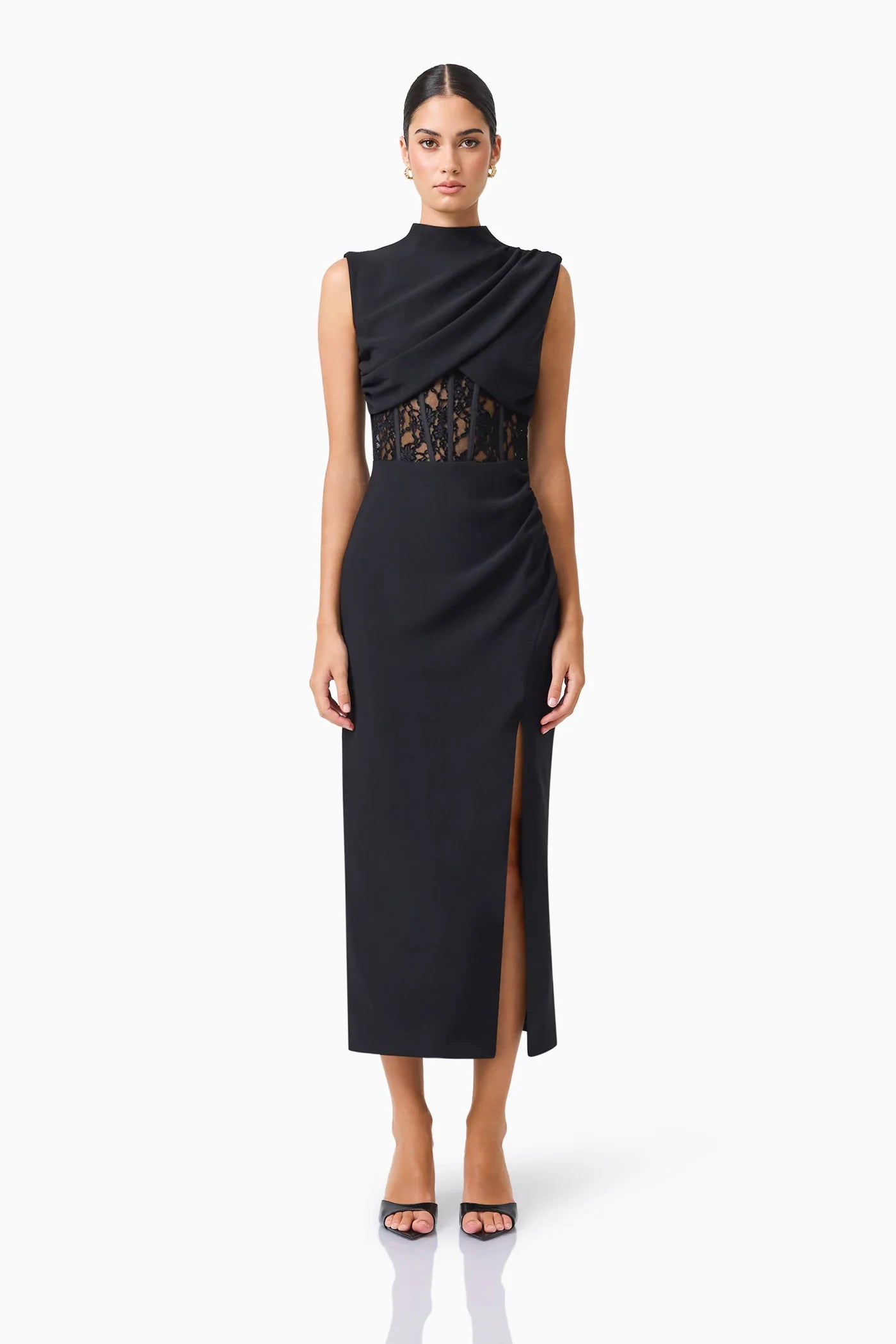 ELLIATT ZINELLE MIDI DRESS