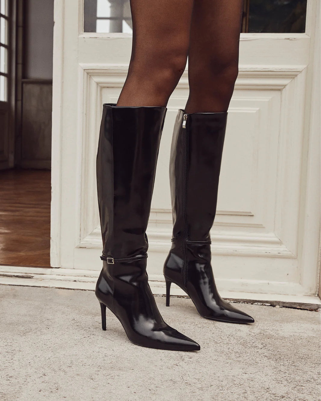 BILLINI VIOLETTA JET SHINE BOOT