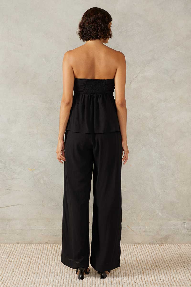 MON RENN MARSEILLE STRAPLESS TOP