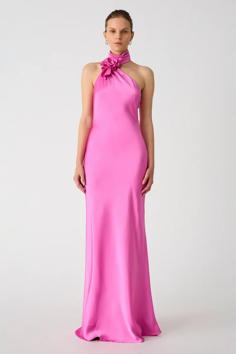 MISHA TERESA SATIN GOWN