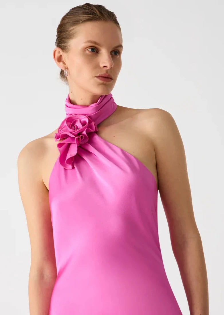 MISHA TERESA SATIN GOWN