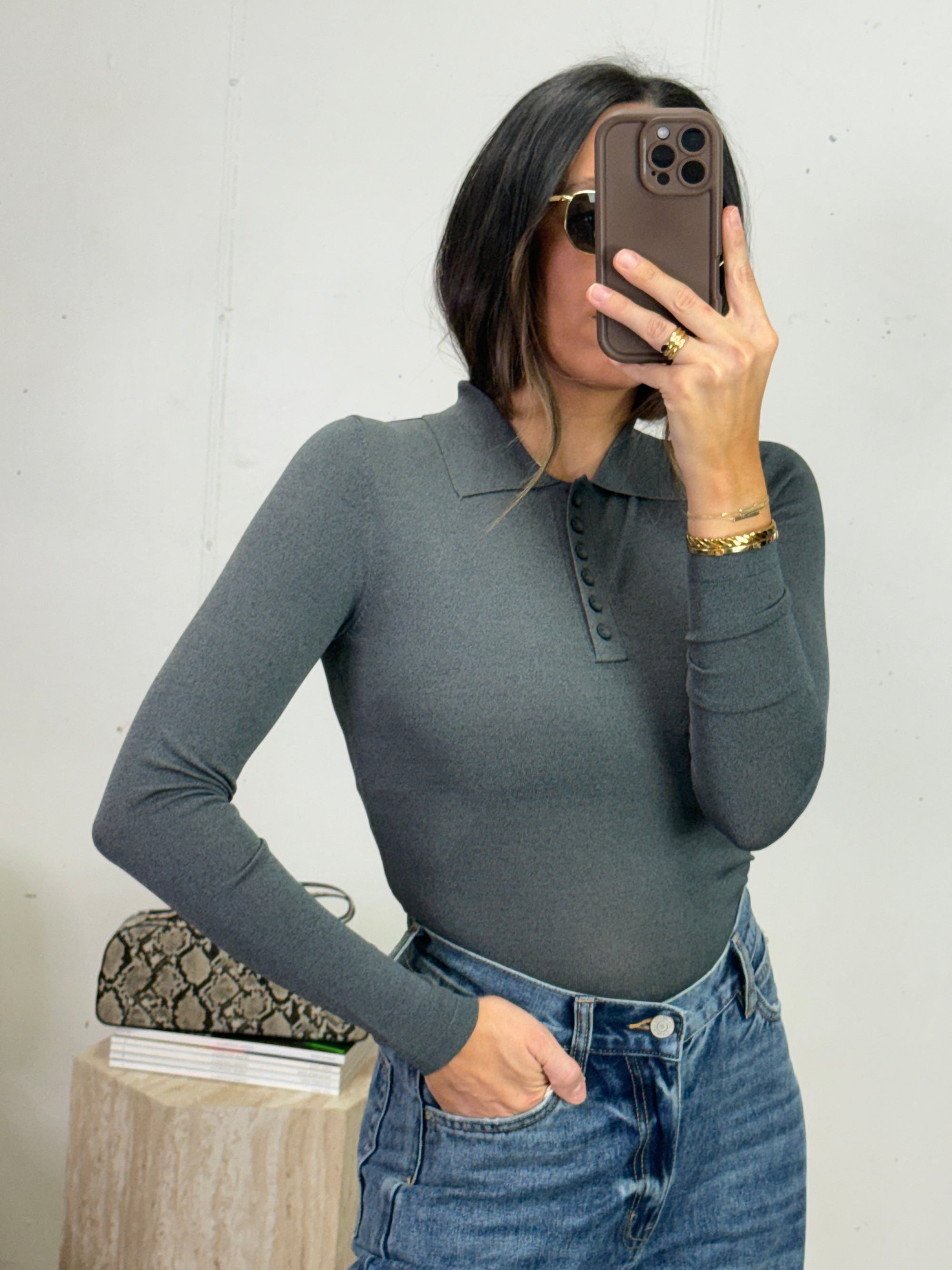 BAYSE SHEA KNIT TOP