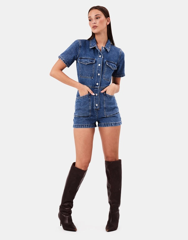 ABRAND CHANTELL SHORT COVERALL