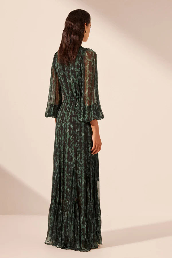 SHONA JOY REMI LACE FRONT MAXI DRESS