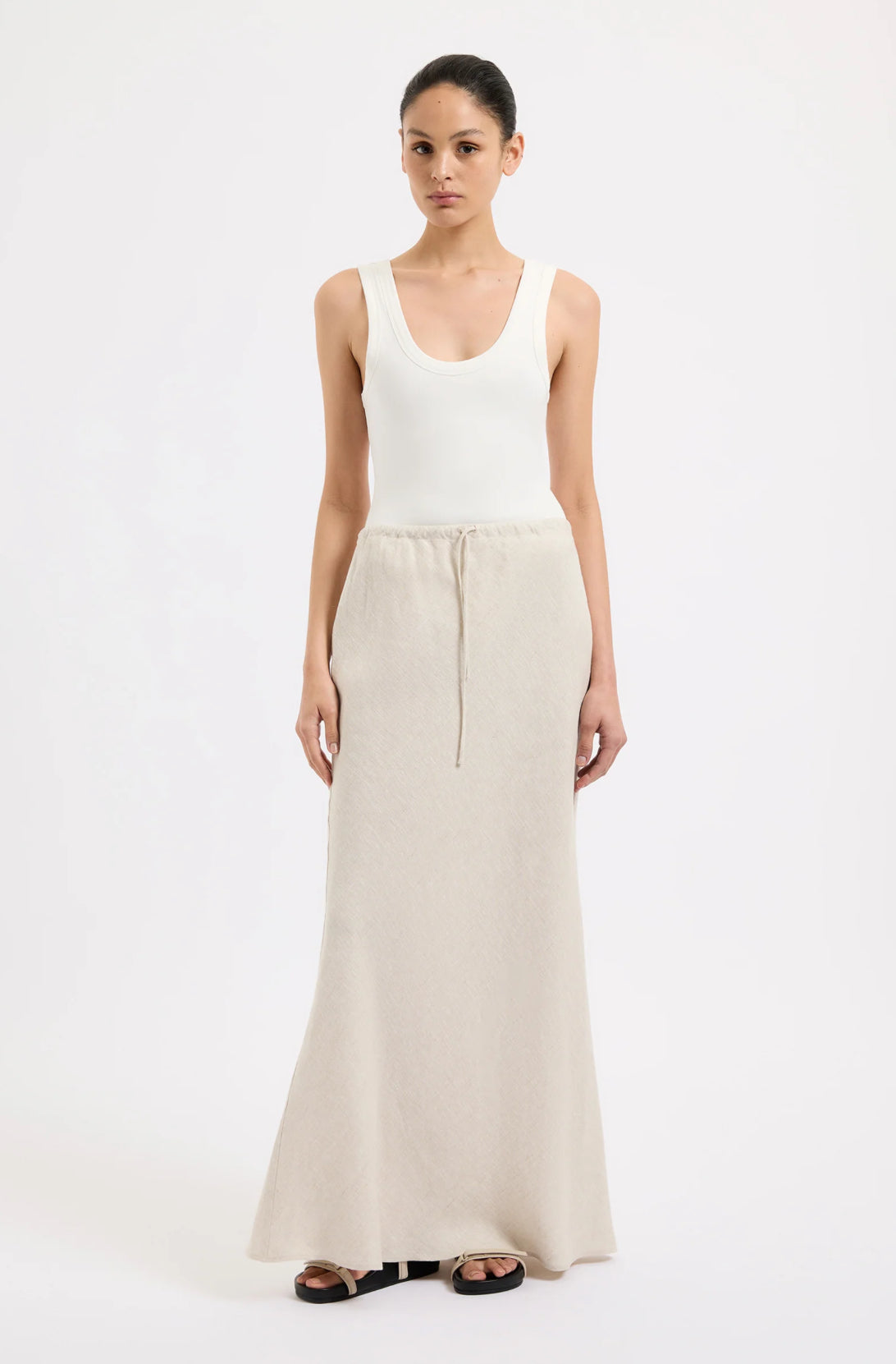 NUDE LUCY AMANI LINEN SKIRT