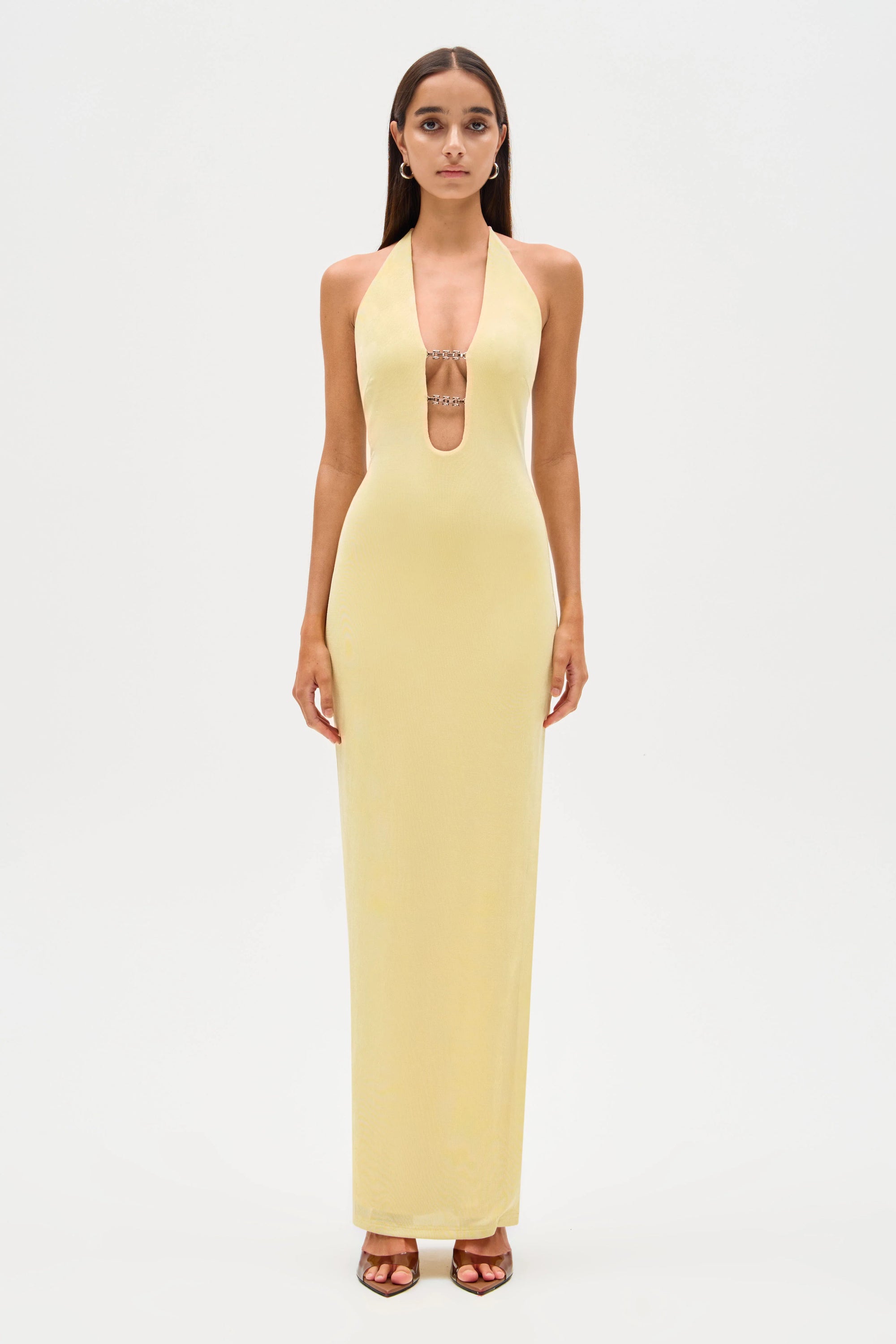 MISHA YESENIA JERSEY MAXI DRESS