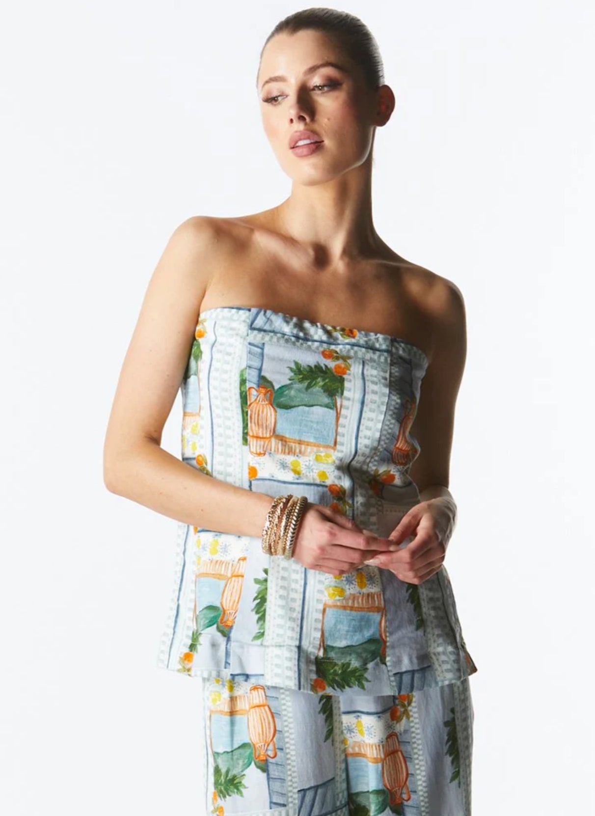 FATE & BECKER TERRACE STRAPLESS TOP